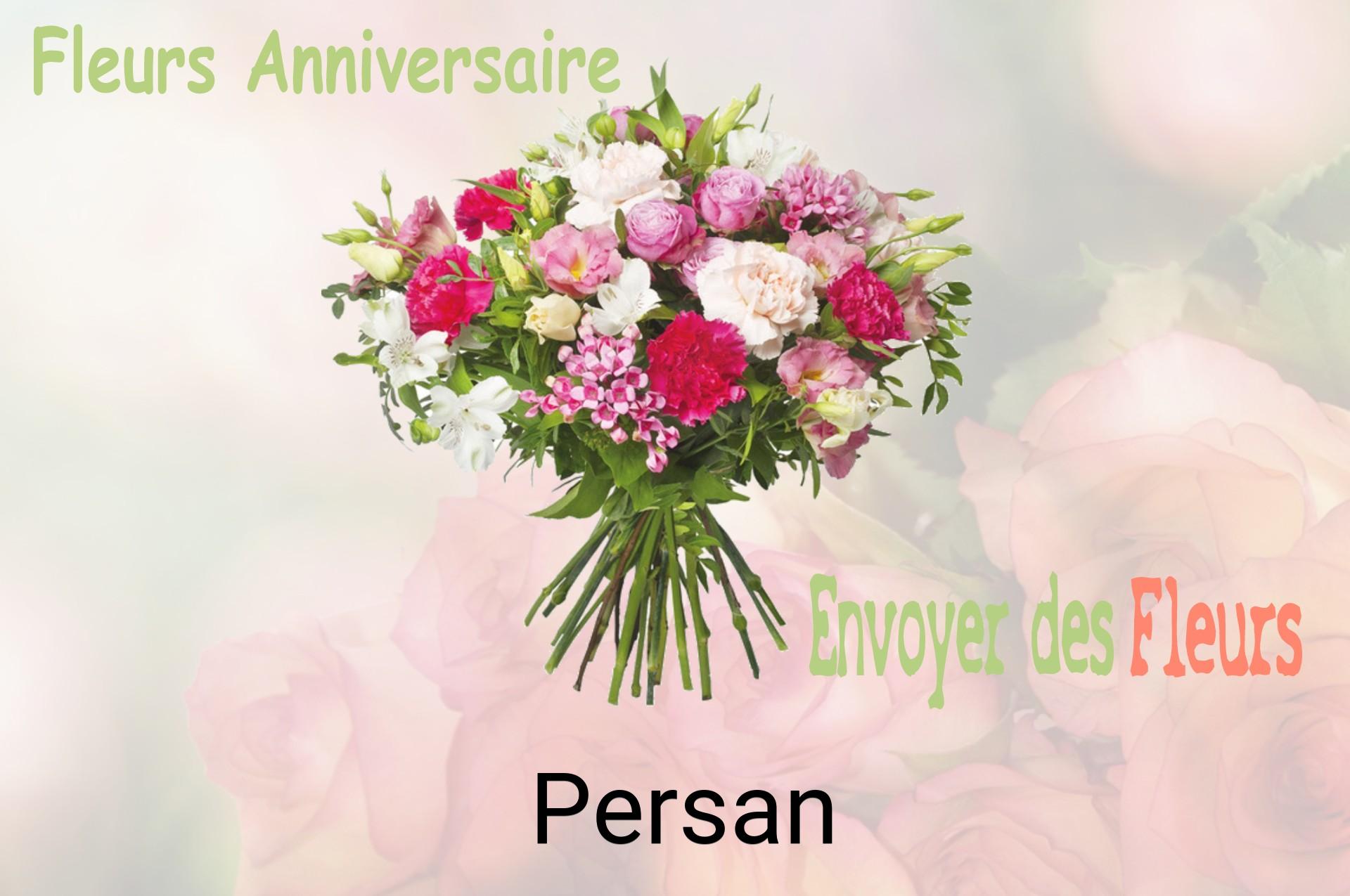 Bouquet de fleurs d’anniversaire livré à Persan