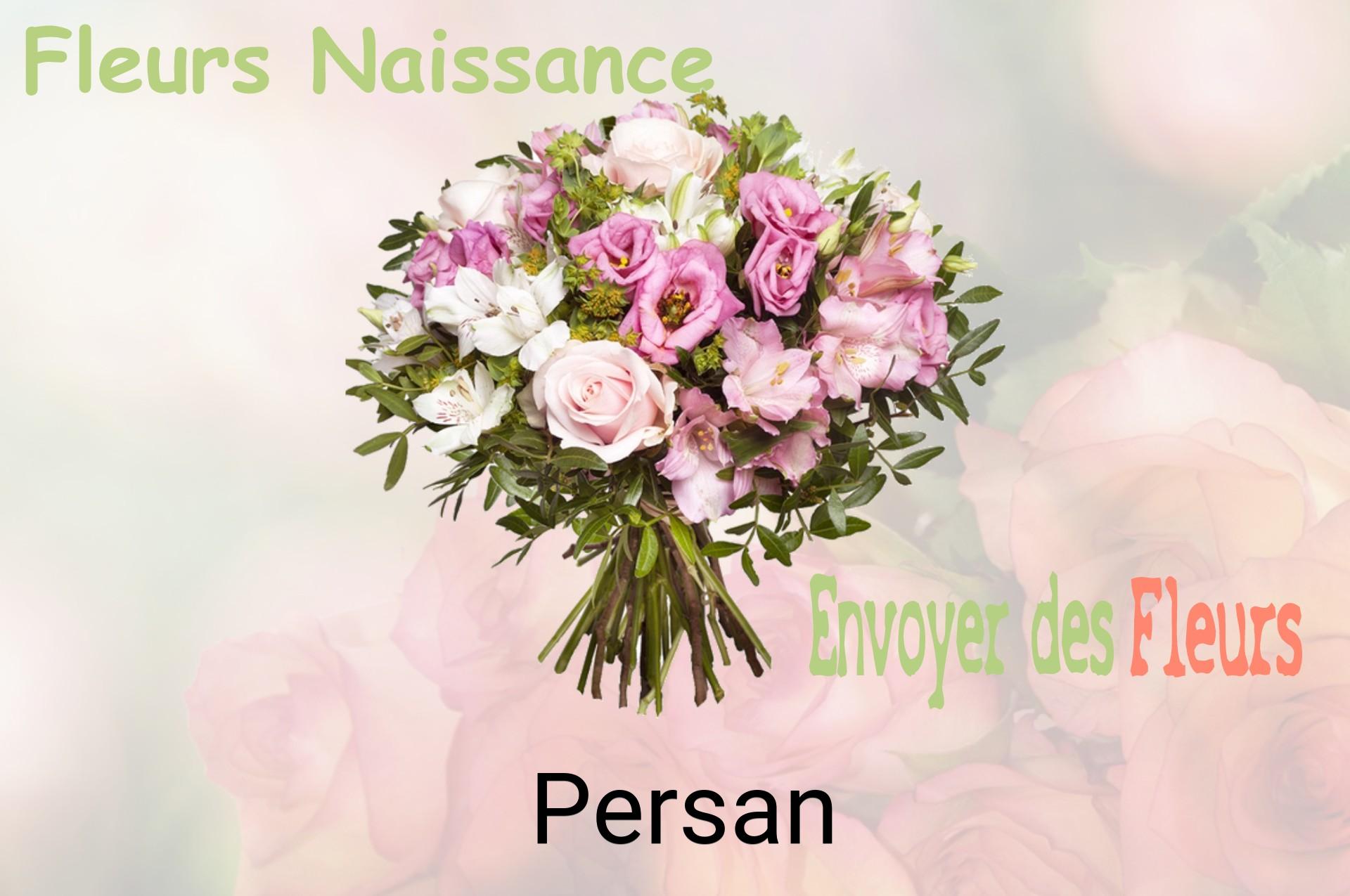 Bouquet de fleurs de naissance livré à Persan